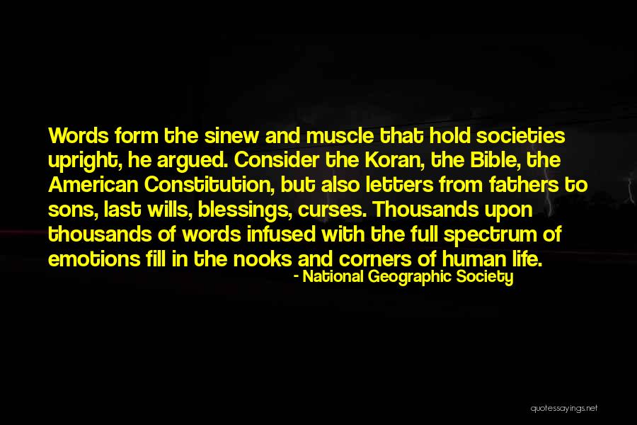 Sons From Fathers Quotes By National Geographic Society Sons From Fathers Quotes By National Geographic Society