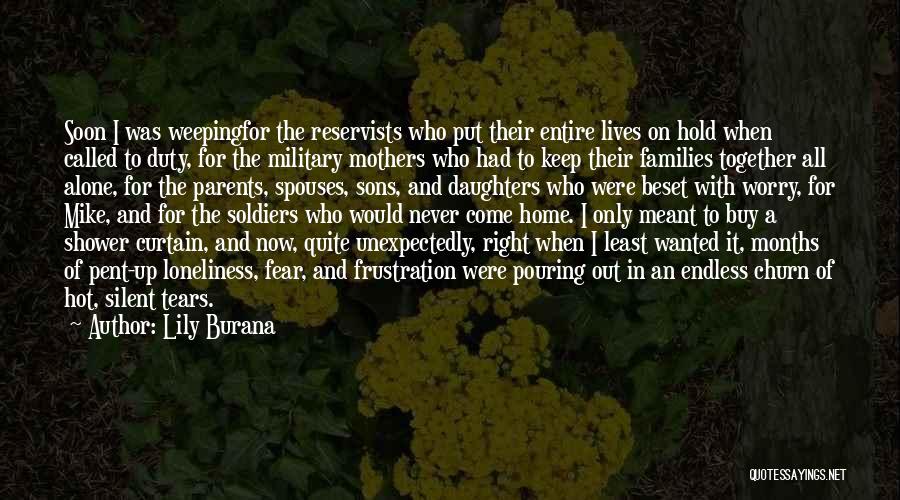 Sons From Mothers Quotes By Lily Burana