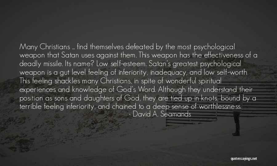 Sons Of God Quotes By David A. Seamands Sons Of God Quotes By David A. Seamands