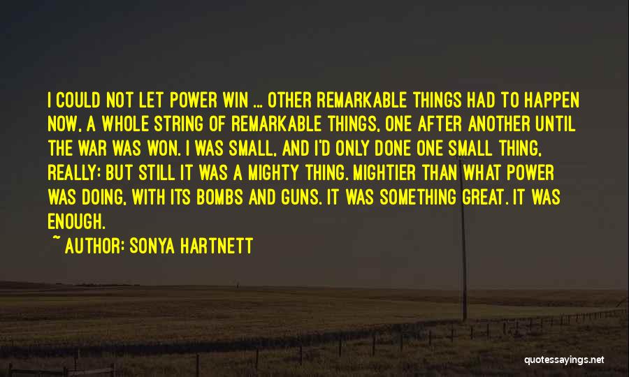 Sonya Hartnett Quotes 2183107