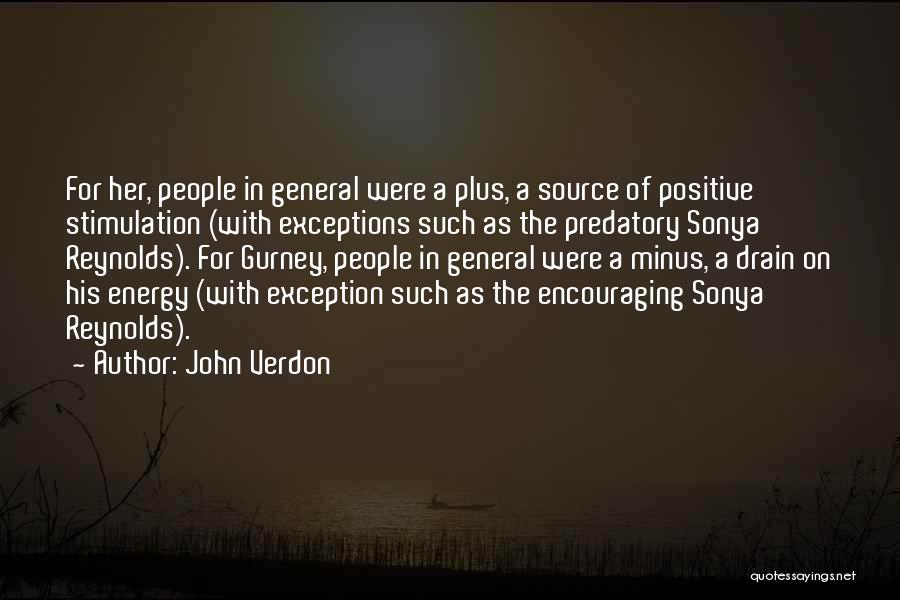 Sonya Quotes By John Verdon