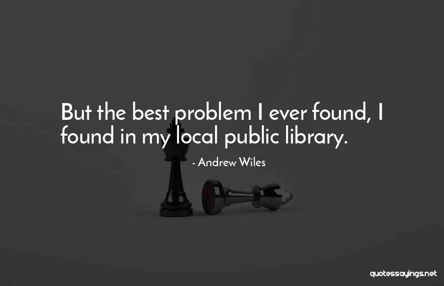 Sonza Rhodes Quotes By Andrew Wiles Sonza Rhodes Quotes By Andrew Wiles