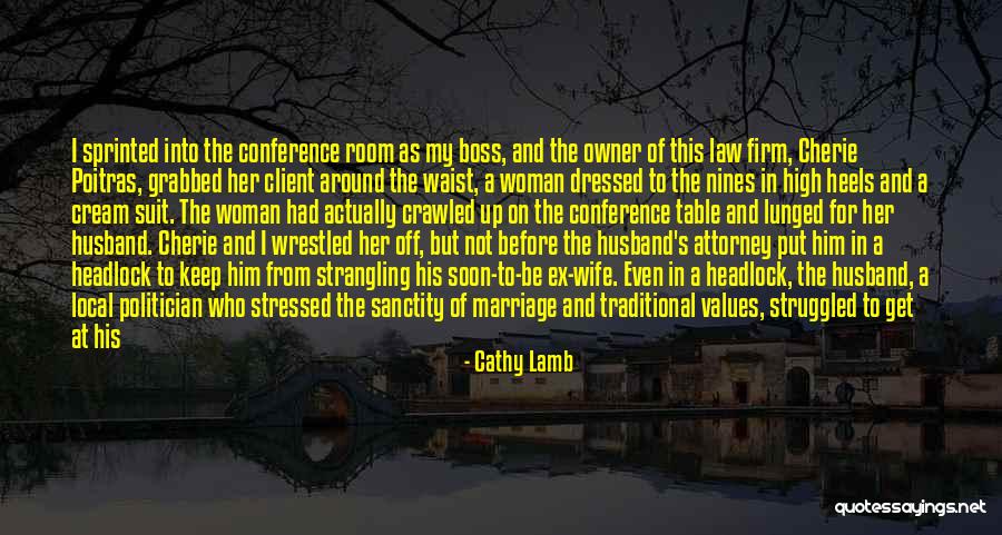 Soon To Be Marriage Quotes By Cathy Lamb