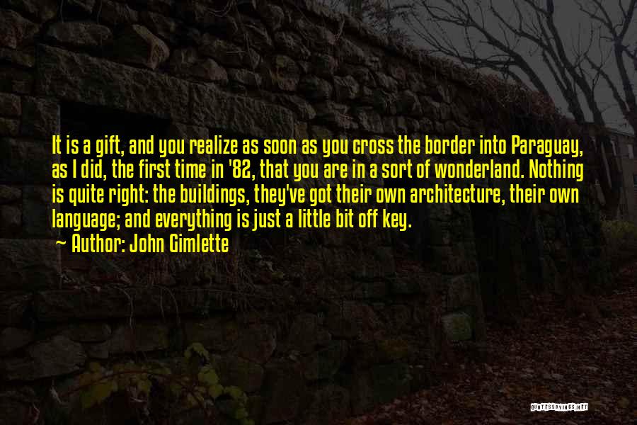 Soon You'll Realize Quotes By John Gimlette