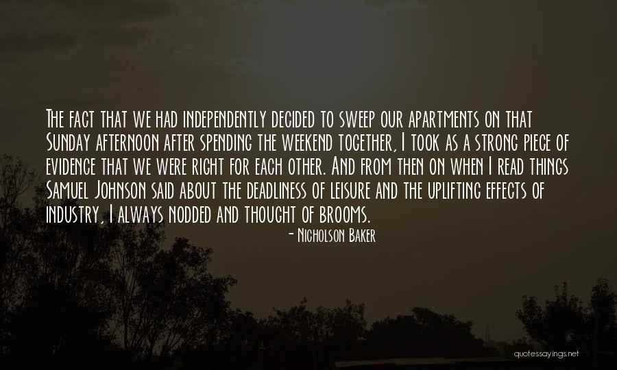 Sooni Tommi Quotes By Nicholson Baker Sooni Tommi Quotes By Nicholson Baker