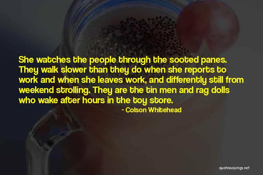 Sooted Quotes By Colson Whitehead Sooted Quotes By Colson Whitehead