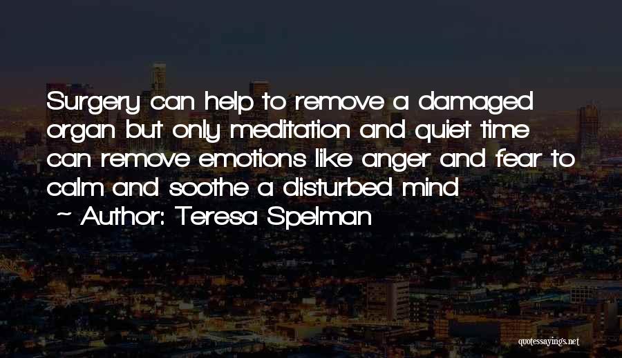 Soothe Quotes By Teresa Spelman