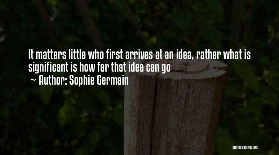 Sophie Germain Quotes 726426