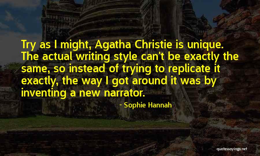 Sophie Hannah Quotes 705060 Sophie Hannah Quotes 705060