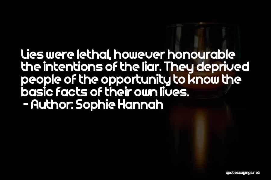 Sophie Hannah Quotes 798113