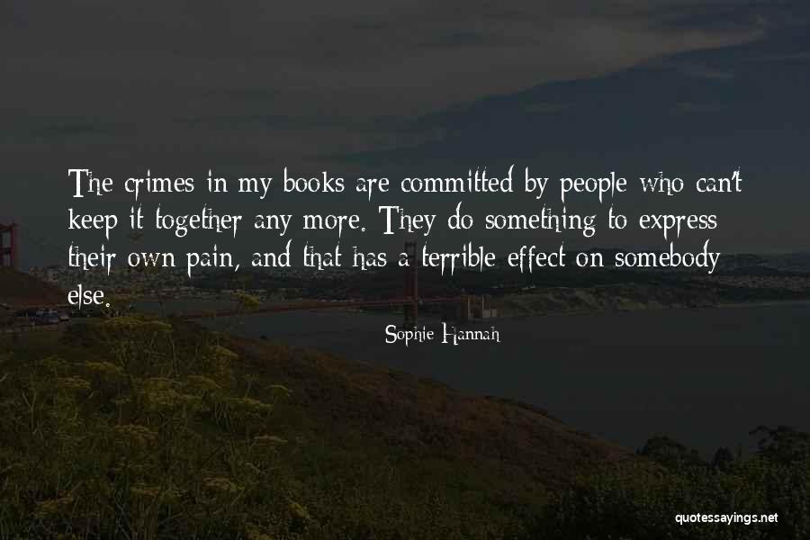 Sophie Hannah Quotes 816201 Sophie Hannah Quotes 816201