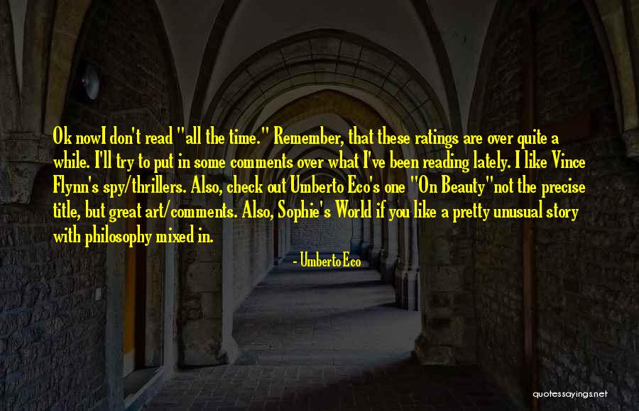 Sophie S World Quotes By Umberto Eco Sophie S World Quotes By Umberto Eco