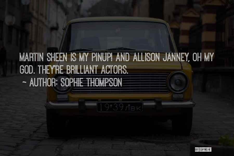 Sophie Thompson Quotes 267369