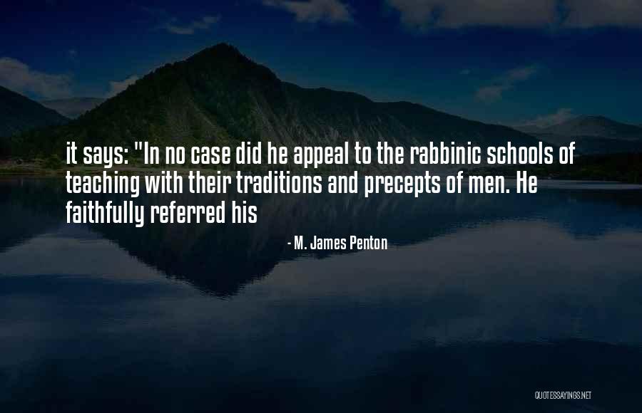 Sophisticates Magazine Quotes By M. James Penton Sophisticates Magazine Quotes By M. James Penton