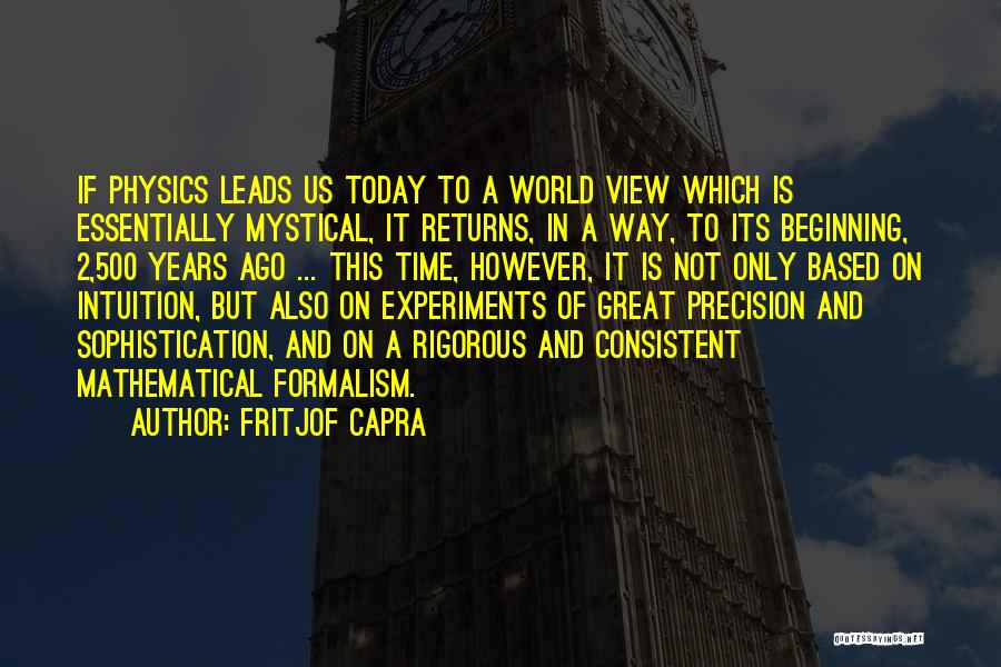 Sophistication Quotes By Fritjof Capra