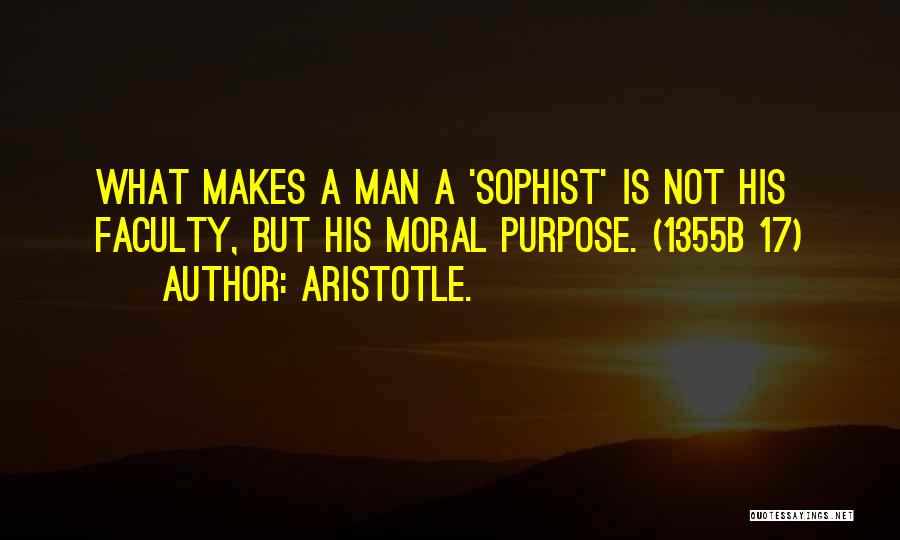 Sophists Quotes By Aristotle.