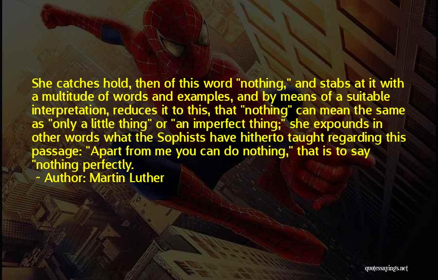 Sophists Quotes By Martin Luther