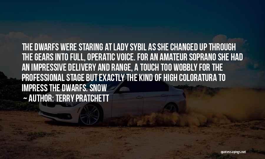 Soprano Quotes By Terry Pratchett