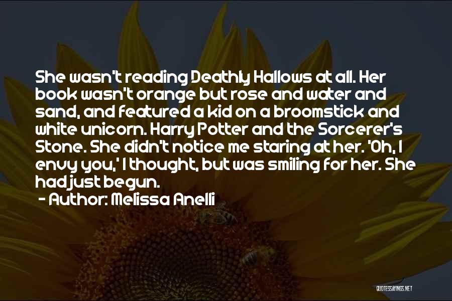 Sorcerer's Stone Quotes By Melissa Anelli Sorcerer's Stone Quotes By Melissa Anelli