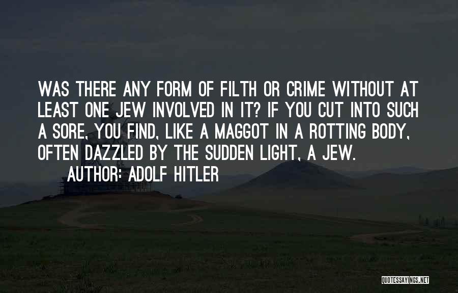 Sore Body Quotes By Adolf Hitler