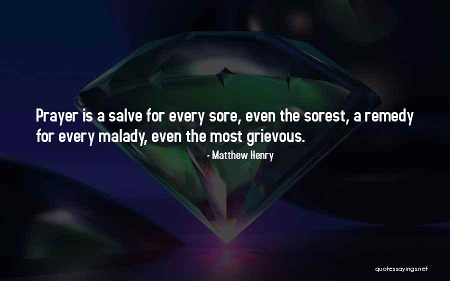 Sore Quotes By Matthew Henry Sore Quotes By Matthew Henry