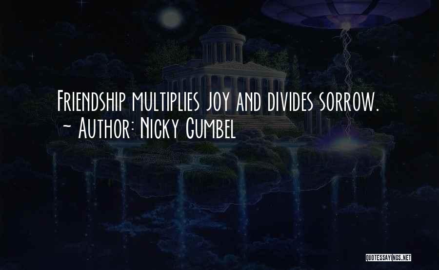 Sorrow And Joy Quotes By Nicky Gumbel