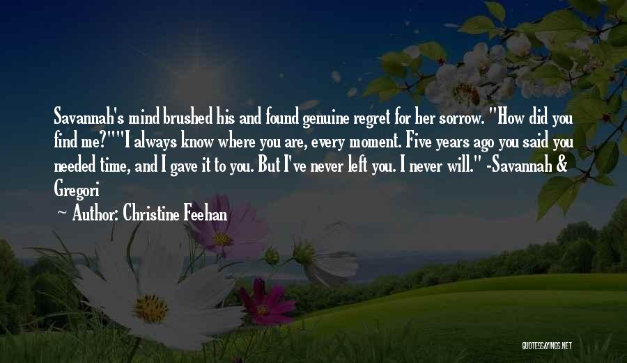 Sorrow Quotes By Christine Feehan