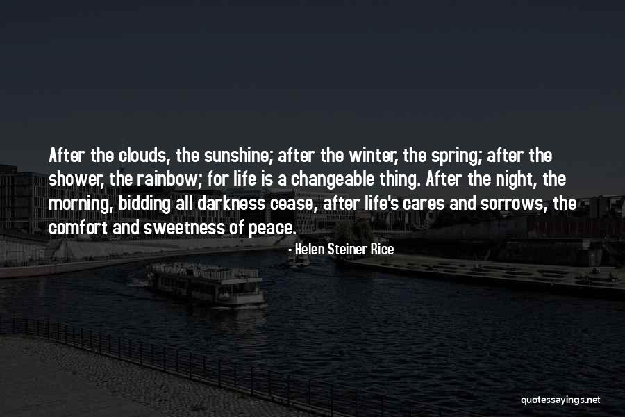 Sorrows Of Life Quotes By Helen Steiner Rice