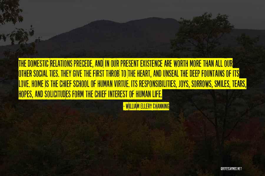 Sorrows Of Love Quotes By William Ellery Channing Sorrows Of Love Quotes By William Ellery Channing