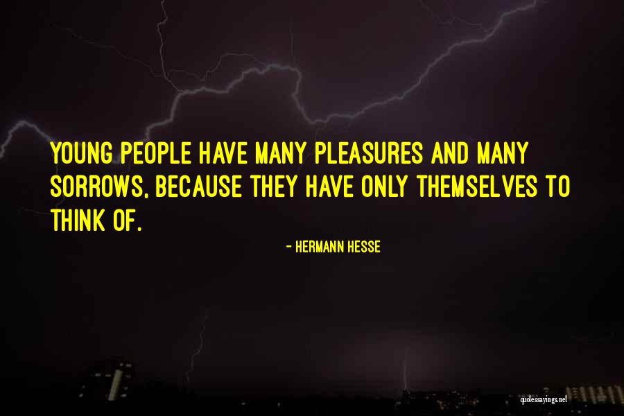 Sorrows Of Young Quotes By Hermann Hesse Sorrows Of Young Quotes By Hermann Hesse