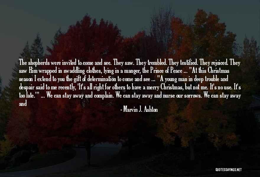 Sorrows Of Young Quotes By Marvin J. Ashton Sorrows Of Young Quotes By Marvin J. Ashton