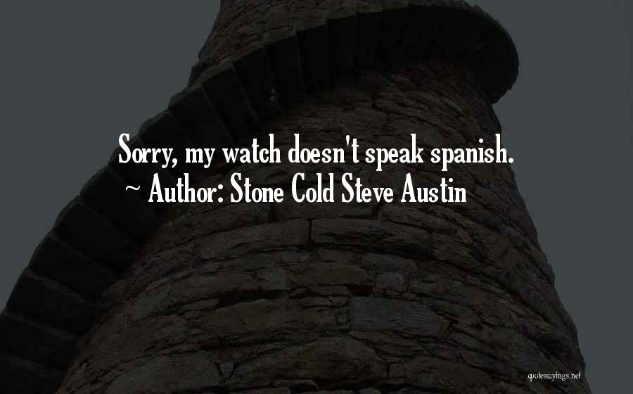 Sorry Doesn Quotes By Stone Cold Steve Austin