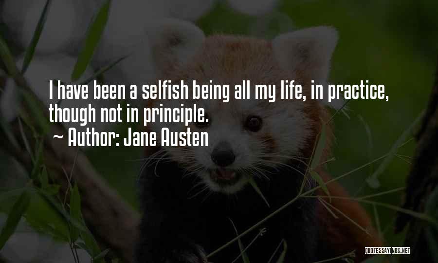 Sorry For Being Selfish Quotes By Jane Austen