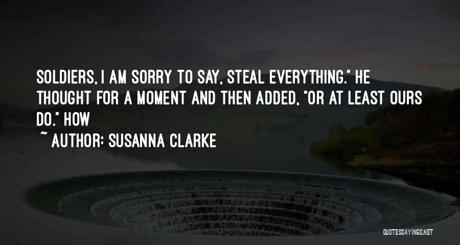 Sorry For Everything Quotes By Susanna Clarke
