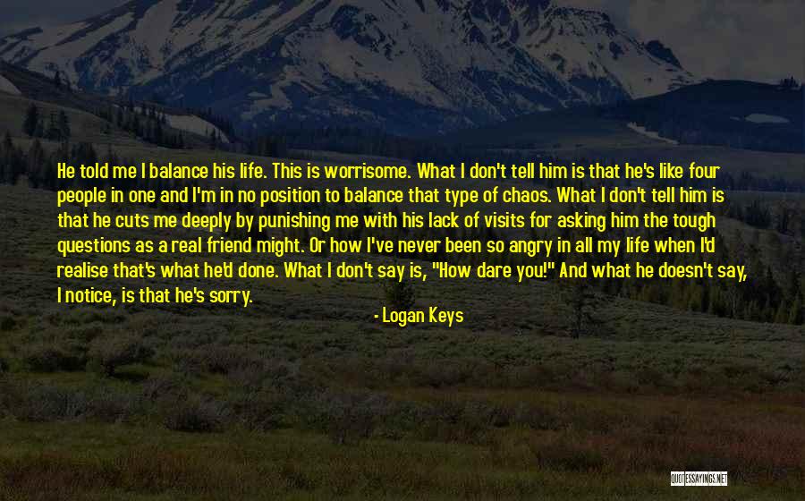 Sorry For My Friend Quotes By Logan Keys Sorry For My Friend Quotes By Logan Keys