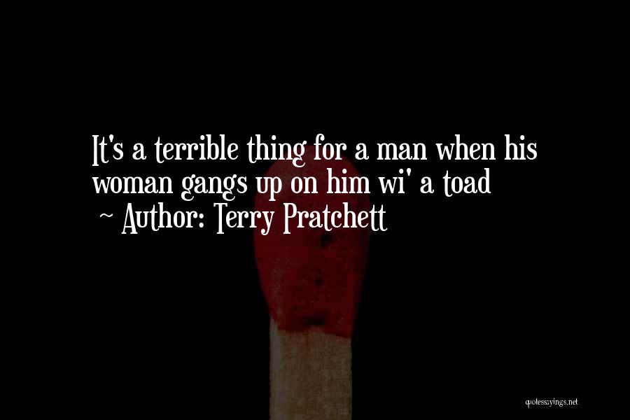 Sorry For My Wife Quotes By Terry Pratchett