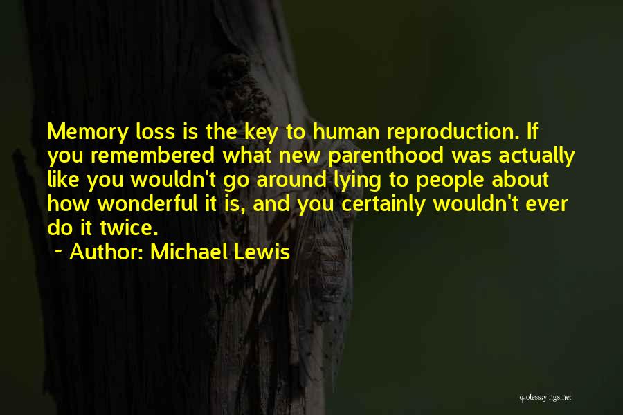 Sorry For Your Loss Baby Quotes By Michael Lewis