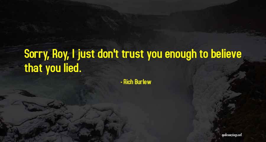 Sorry I Lied Quotes By Rich Burlew