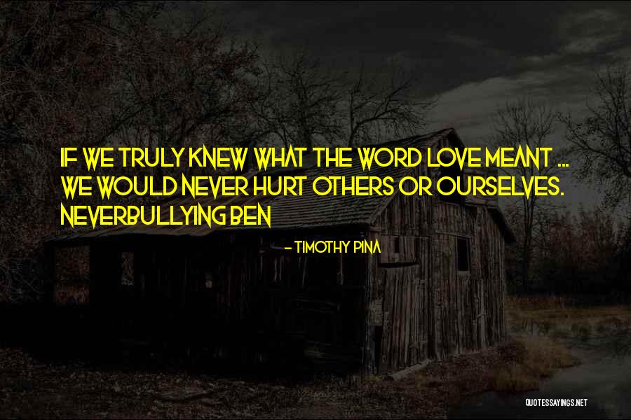 Sorry I Never Meant To Hurt You Quotes By Timothy Pina Sorry I Never Meant To Hurt You Quotes By Timothy Pina