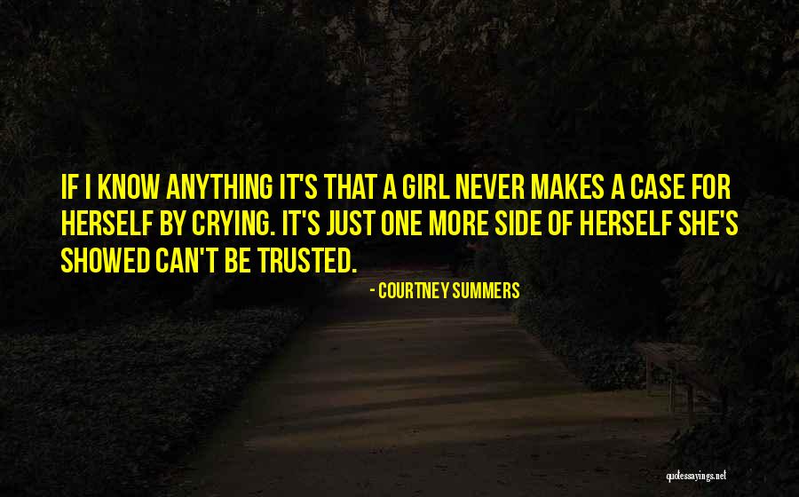 Sorry I Trusted You Quotes By Courtney Summers