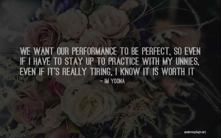 Sorry Im Not Perfect Quotes By Im Yoona