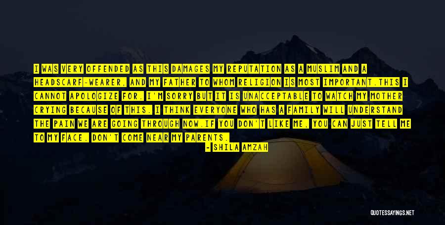 Sorry Pain Quotes By Shila Amzah Sorry Pain Quotes By Shila Amzah