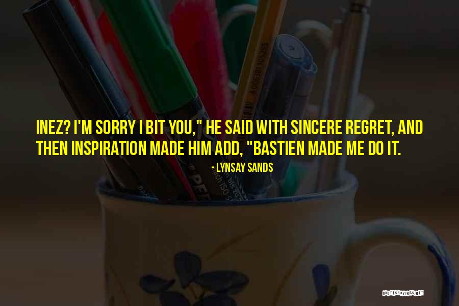 Sorry Regret Quotes By Lynsay Sands Sorry Regret Quotes By Lynsay Sands
