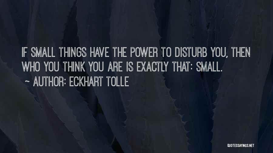 Sorry To Disturb Quotes By Eckhart Tolle