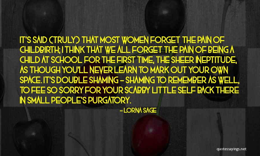 Sorry Your In Pain Quotes By Lorna Sage Sorry Your In Pain Quotes By Lorna Sage