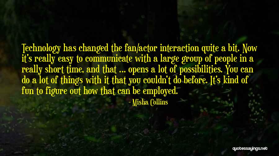 Sorryier Quotes By Misha Collins Sorryier Quotes By Misha Collins