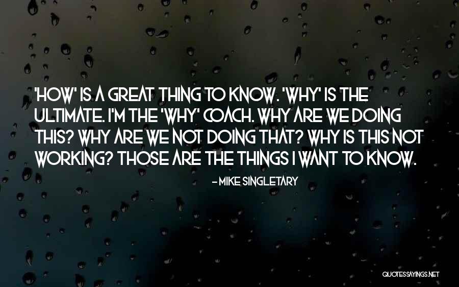 Sorto Handyman Quotes By Mike Singletary Sorto Handyman Quotes By Mike Singletary