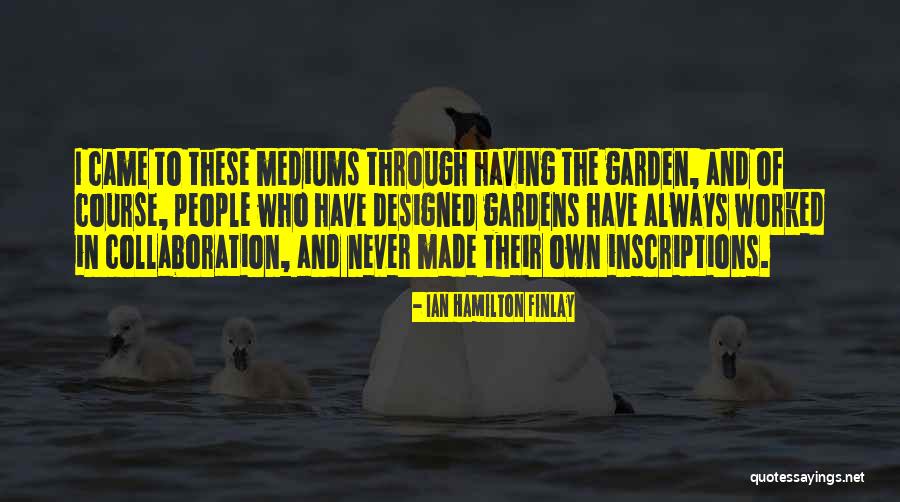 Sosefo Sili Quotes By Ian Hamilton Finlay Sosefo Sili Quotes By Ian Hamilton Finlay