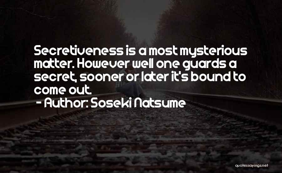 Soseki Natsume Quotes 622153