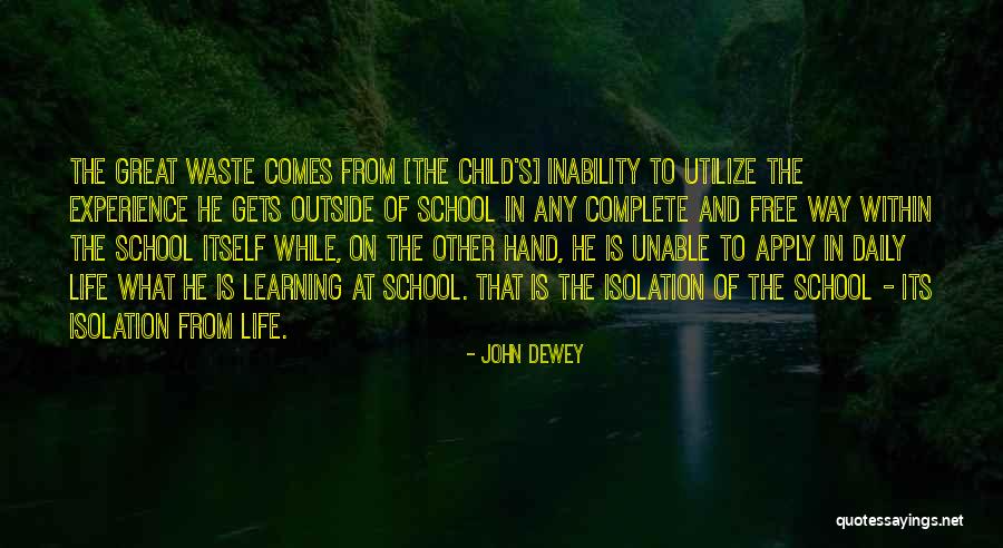 Soseki Orlando Quotes By John Dewey Soseki Orlando Quotes By John Dewey